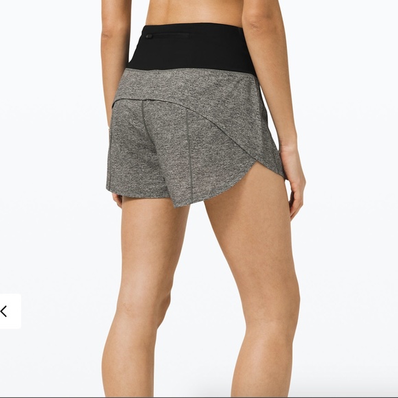 Speed Up Mid-Rise Lined Short 4" - Picture 2 of 4